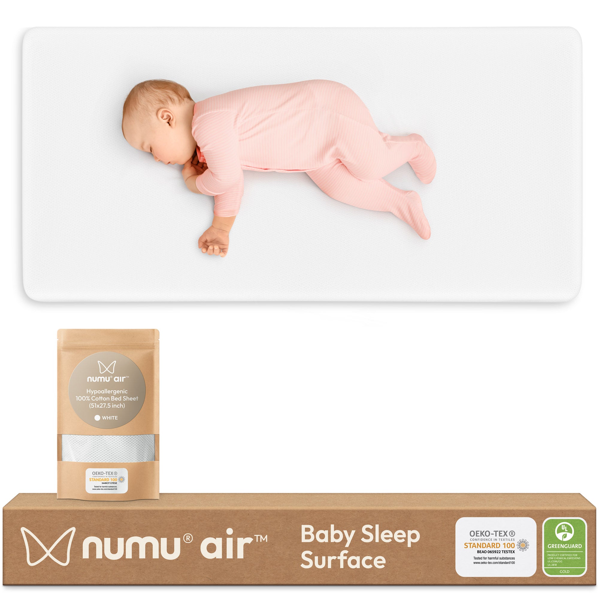 Numu Air packaging below. it comes folded in a long box.