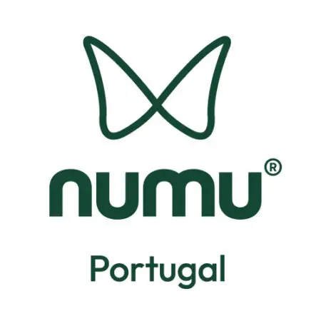 logo of numu Portugal in dark green