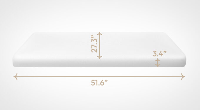 typical crib mattress size dimensions